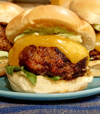 Chicken, Chorizo, & Cheddar Sliders