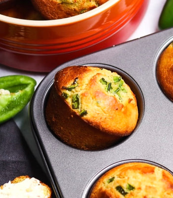 Jalapeño Cornbread Muffins